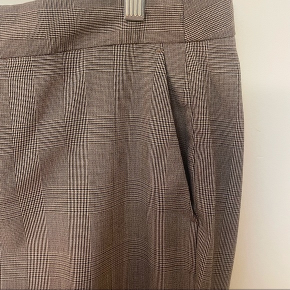 Zara Checkered Cigarette Pants - Picture 8 of 8